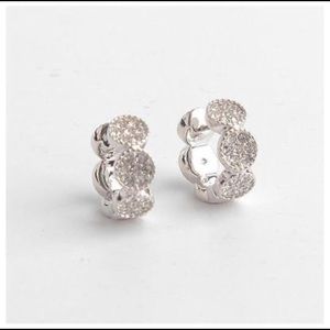 Kate Spade Gatsby Dot Huggies Earrings